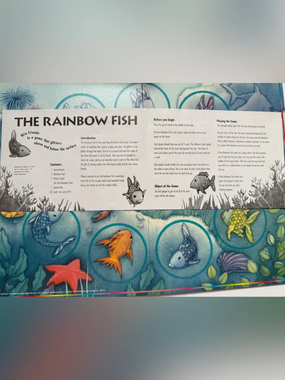 The Rainbow Fish Game (Ravensburger)